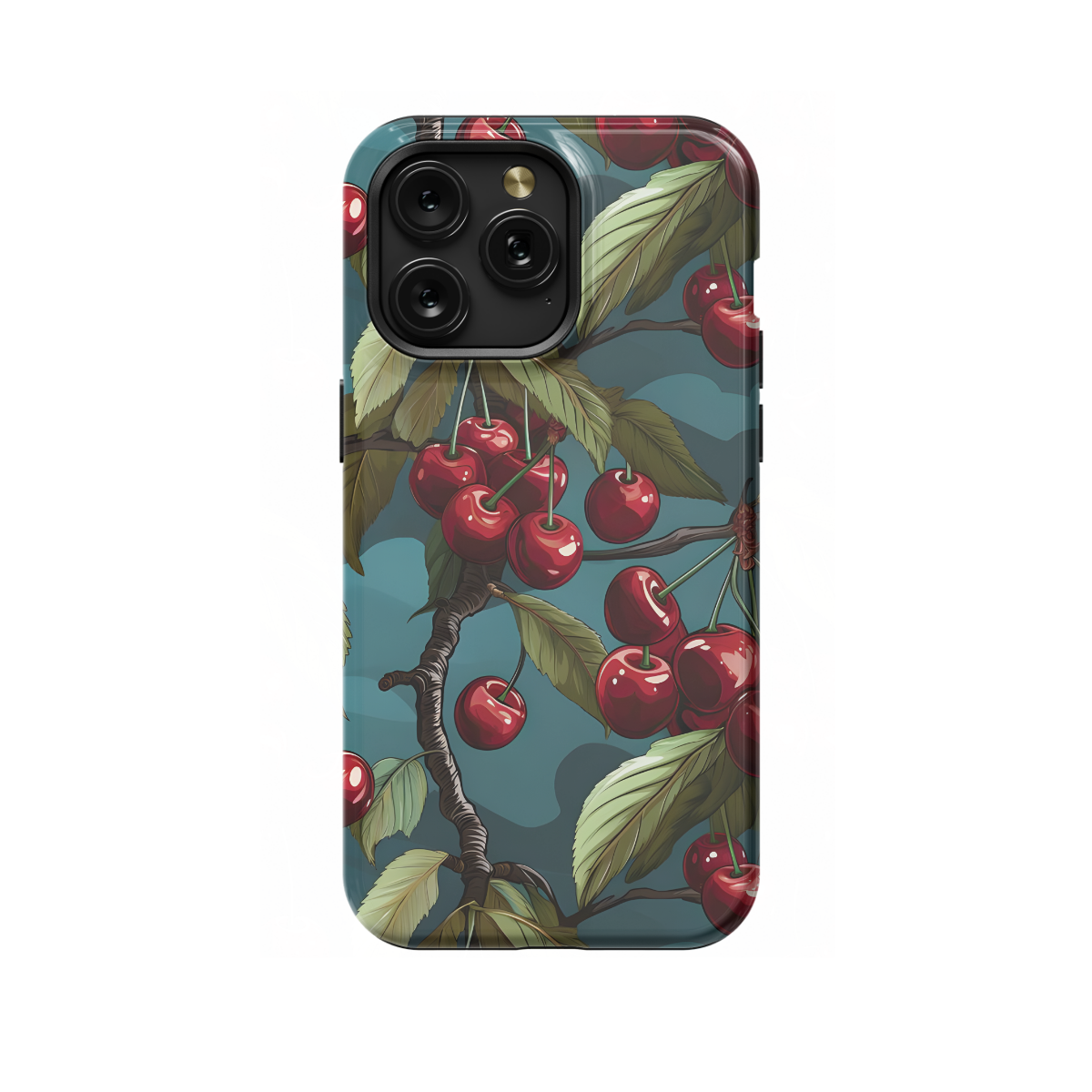 Charming Cherries Cherry Fruit Phone Case iPhone Samsung Cover Pixel 1009