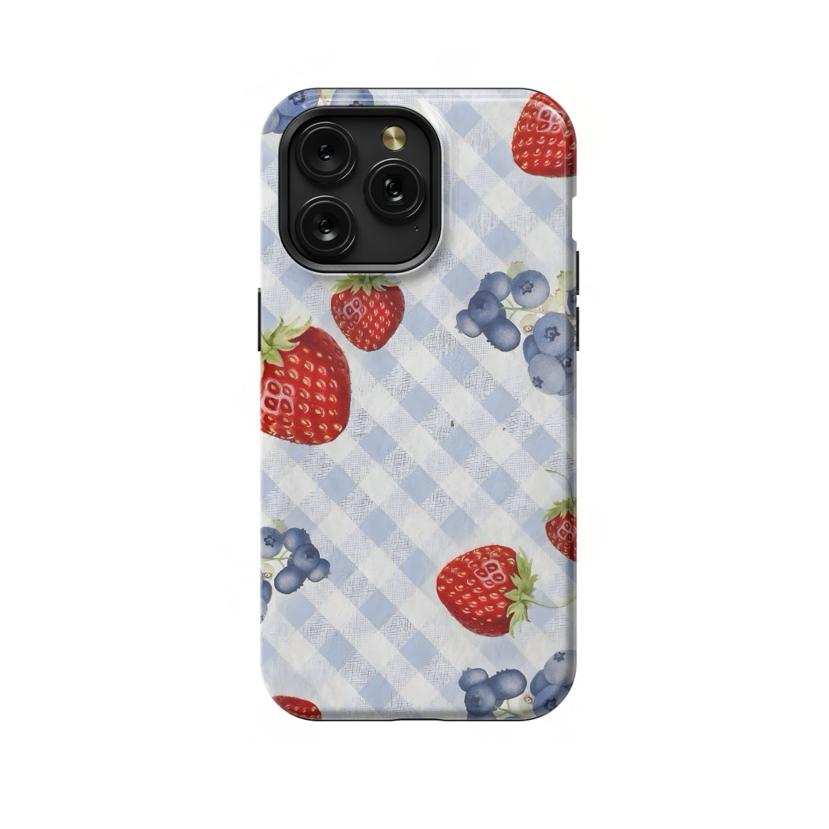 Blue Coquette Strawberry Blueberry Phone Case iPhone Samsung Cover Pixel 1015