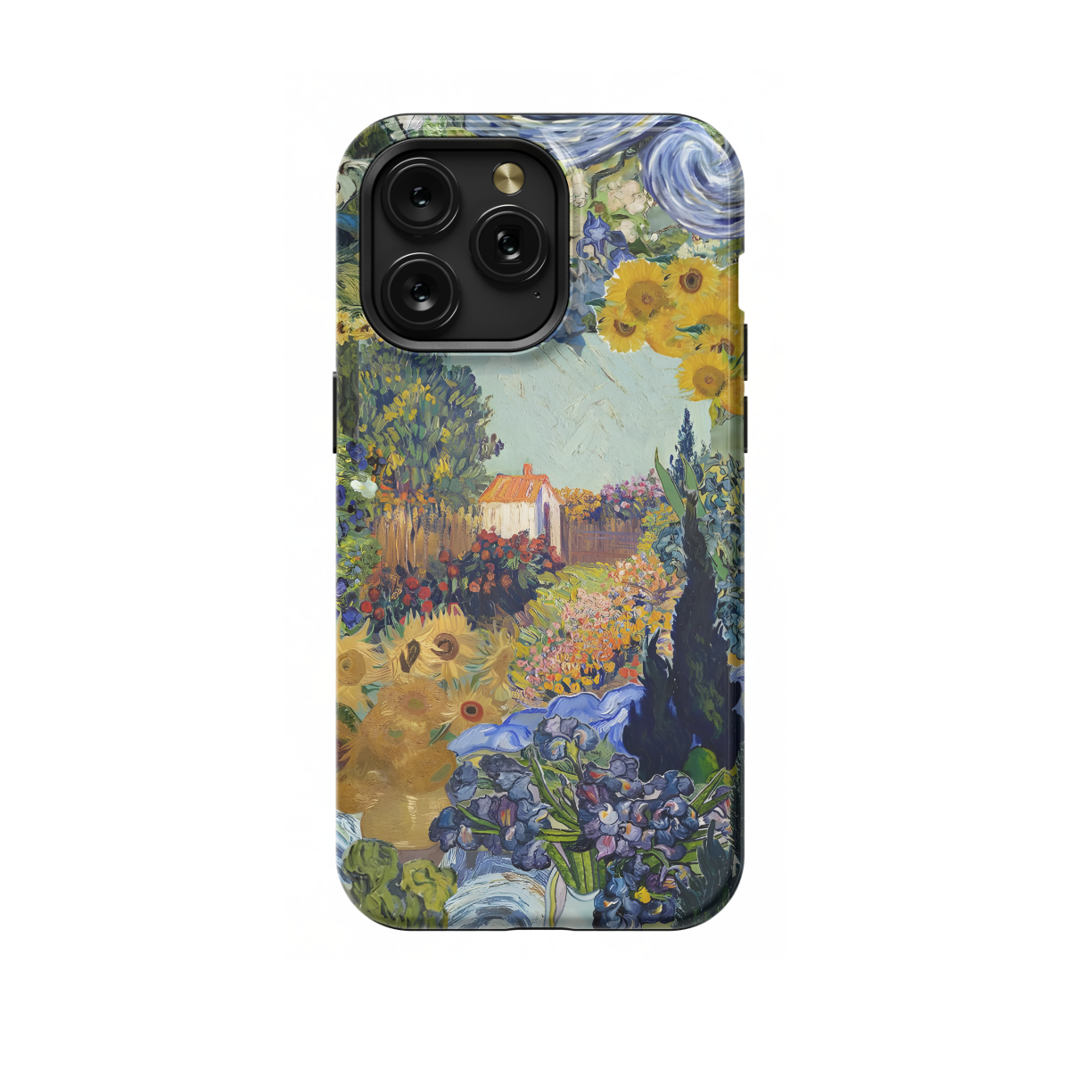 Seamless Aesthetic Collage Vincent Van Gogh Phone Case iPhone Samsung Cover Pixel 1038