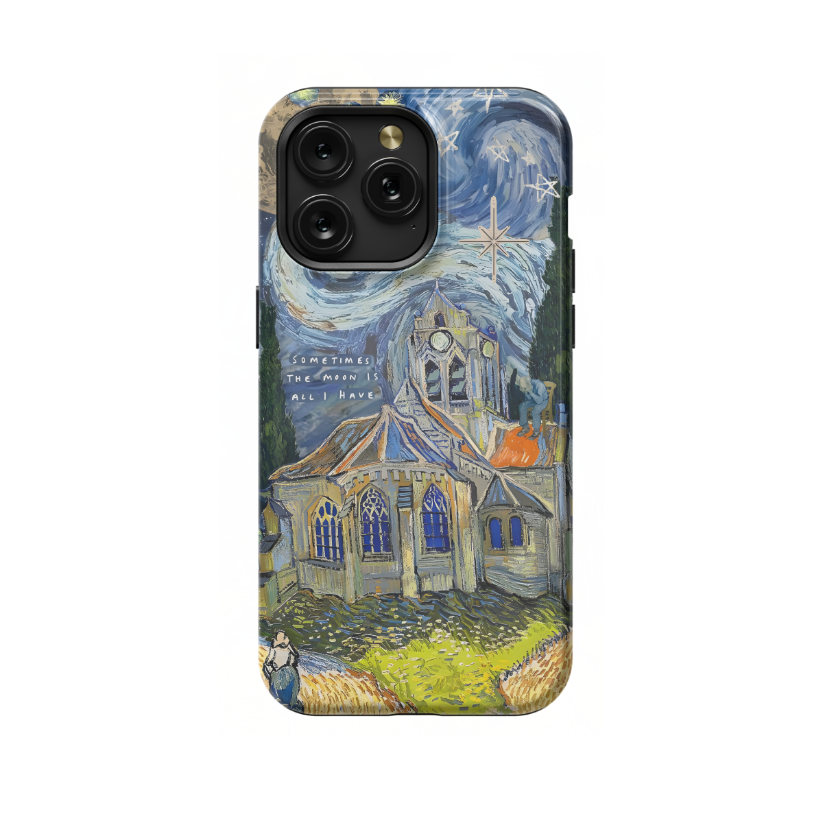 Seamless Aesthetic Collage Vincent Van Gogh Phone Case iPhone Samsung Cover Pixel 1044