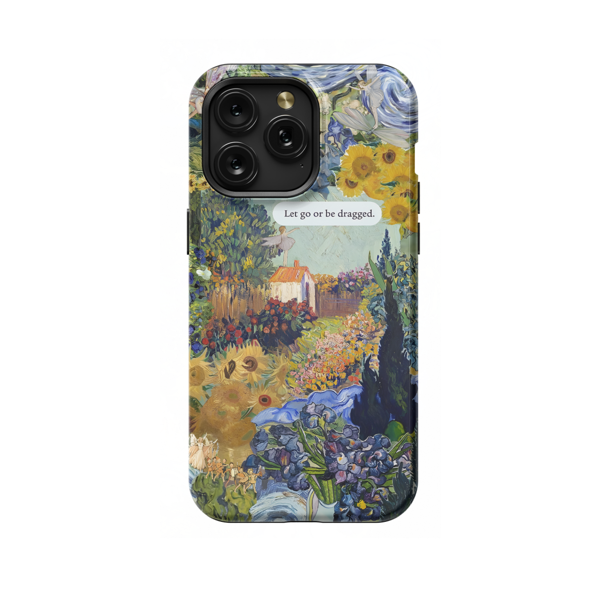 Seamless Aesthetic Collage Vincent Van Gogh Phone Case iPhone Samsung Cover Pixel 1045