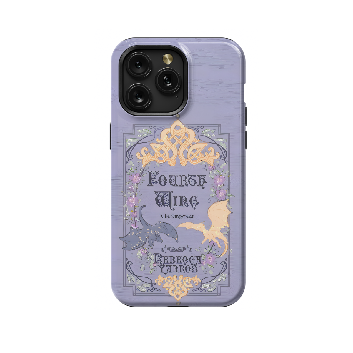 Dragon Fourth Wing Acotar Phone Case iPhone Samsung Cover Pixel 1225