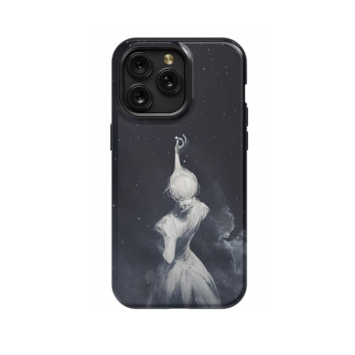 Dreamy Celestial Woman Night Sky Phone Case iPhone Samsung Cover Pixel 1346