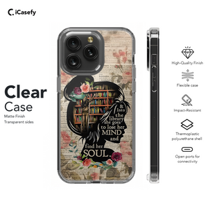 Book Lover Bookish Phone Case iPhone Samsung Pixel & More 237 - iCasefy