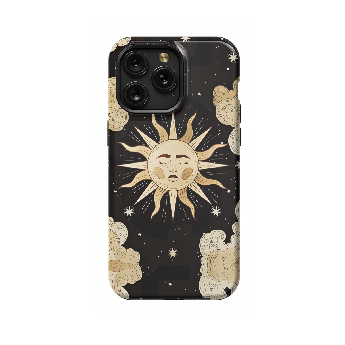 Celestial Night Sun Stars Phone Case iPhone Samsung Pixel & More 296 - iCasefy