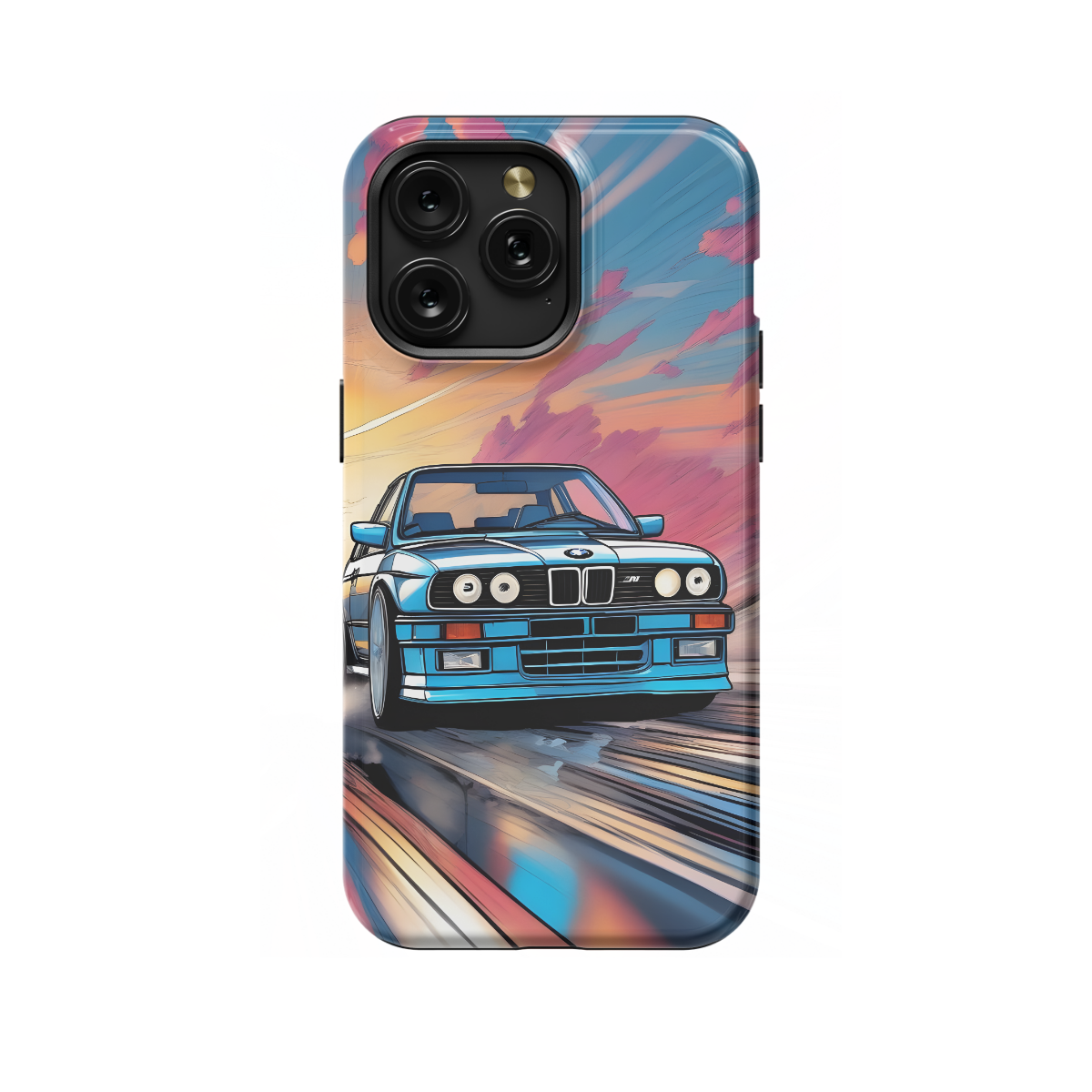 BMW E30 Cartoon Phone Case iPhone Samsung Pixel & More 52 - iCasefy