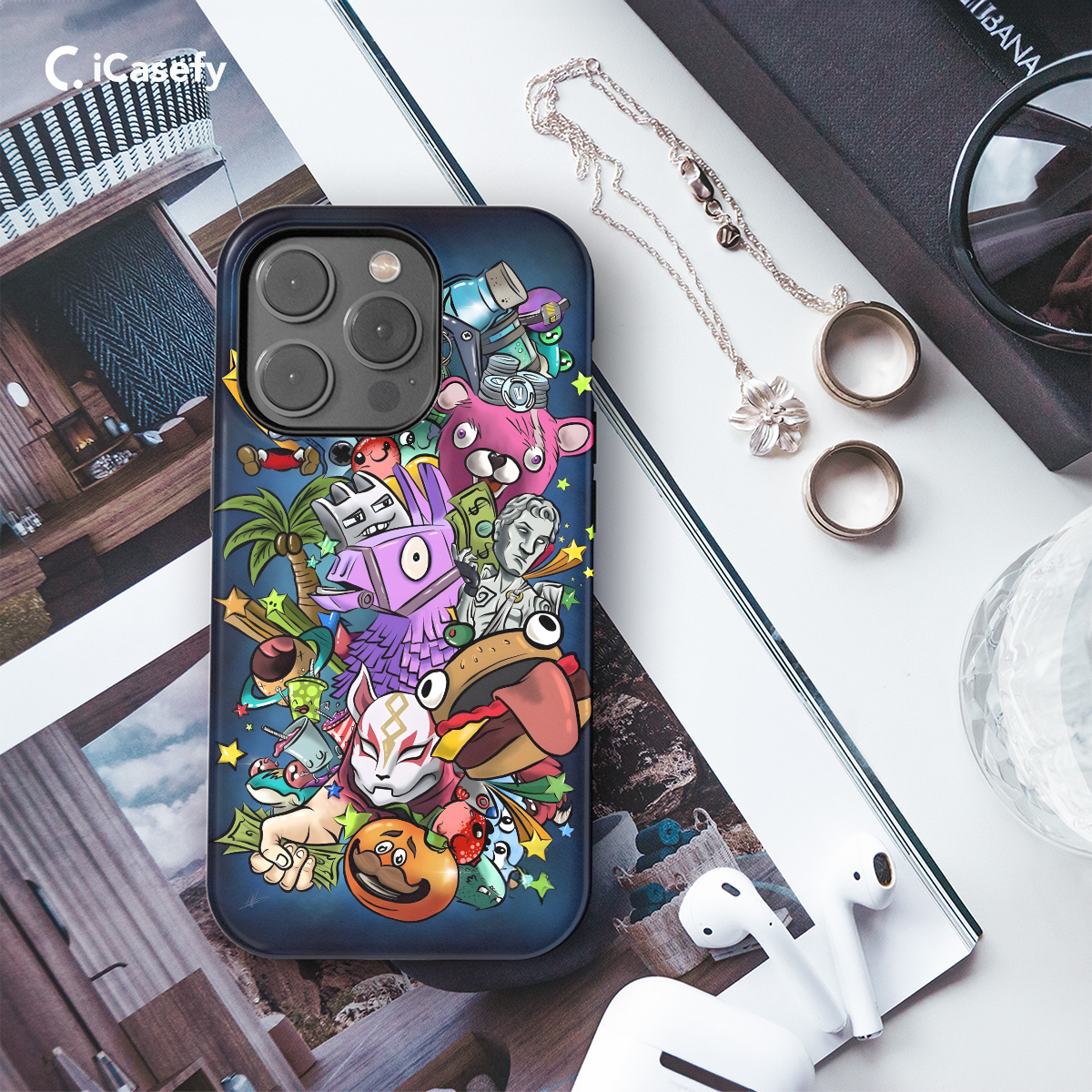 Art Fortnite Phone Case iPhone Samsung Pixel & More 607 - iCasefy