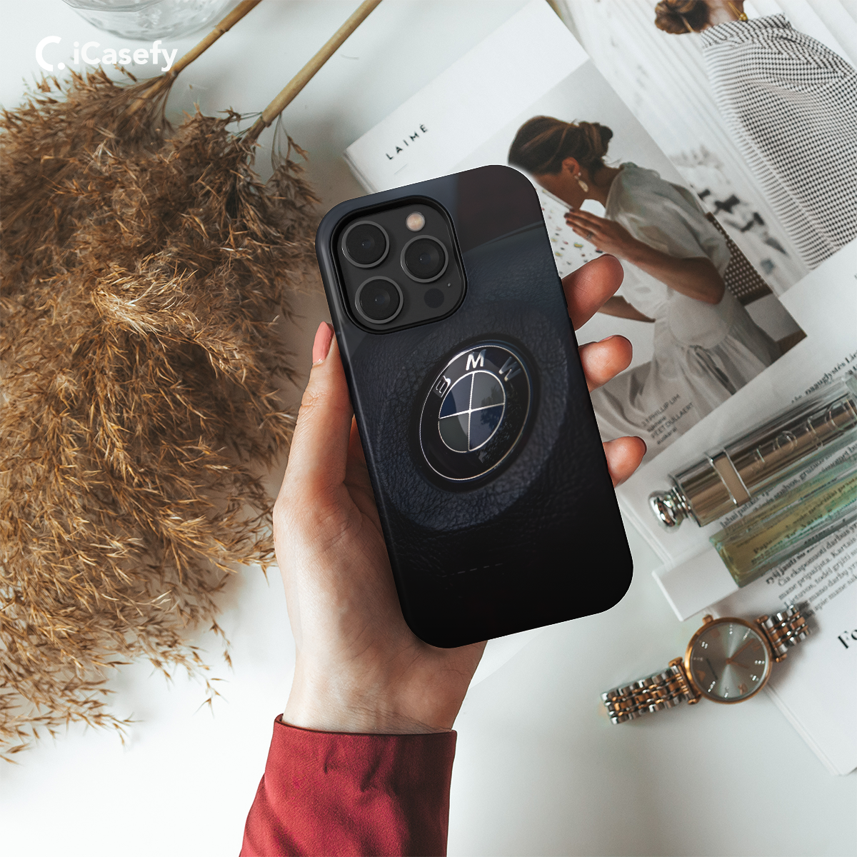 Black BMW Phone Case iPhone Samsung Cover Pixel 645