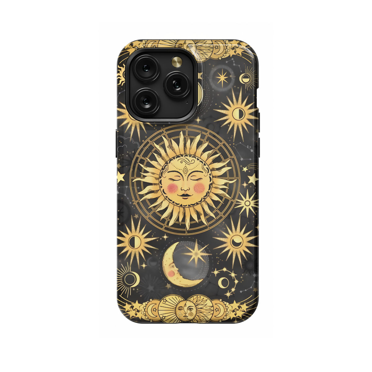 Celestial Boho Mystic Astrology Sun Moon Phone Case iPhone Samsung Cover Pixel 665