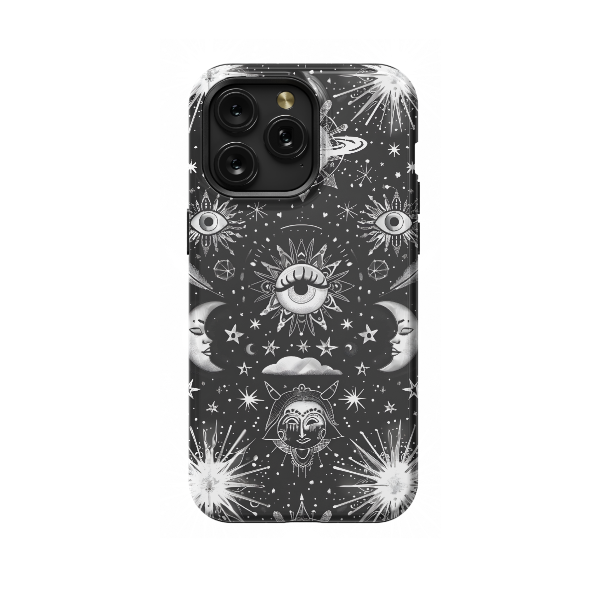 Celestial Boho Mystic Astrology Sun Moon Phone Case iPhone Samsung Cover Pixel 670