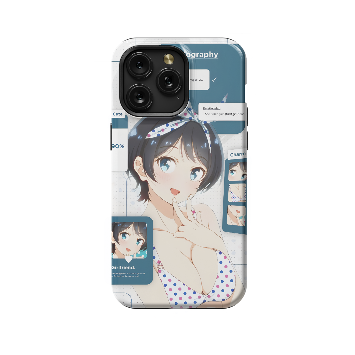 Ruka Sarashina Anime Phone Case iPhone Samsung Cover Pixel 686