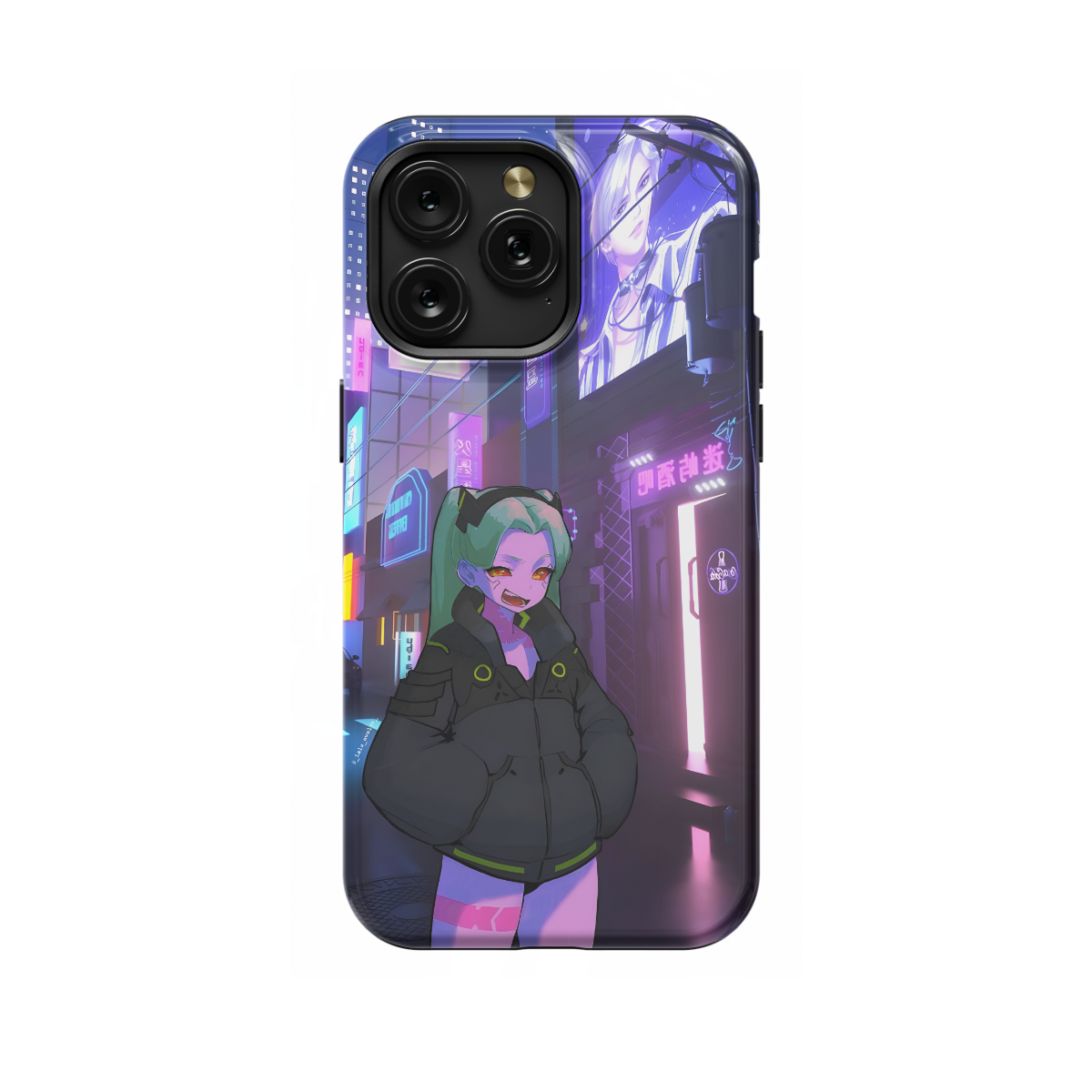 Cyberpunk Edgerunners Anime Rebecca Phone Case iPhone Samsung Cover Pixel 690