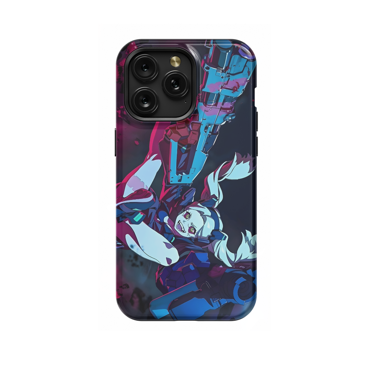 Cyberpunk Edgerunners Anime Rebecca Phone Case iPhone Samsung Cover Pixel 691