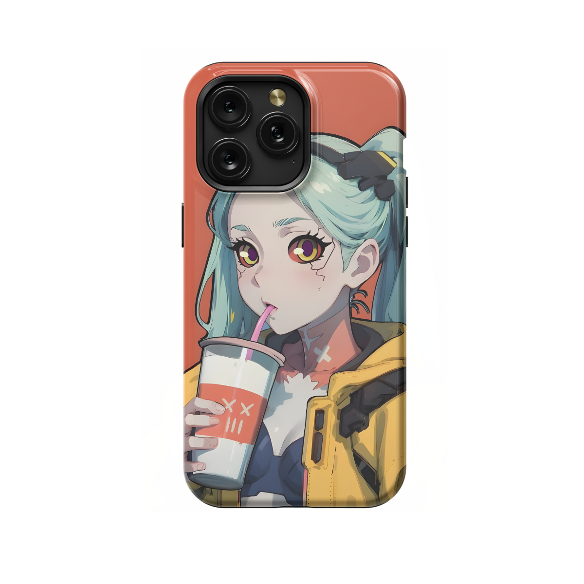 Cyberpunk Edgerunners Anime Rebecca Phone Case iPhone Samsung Cover Pixel 692