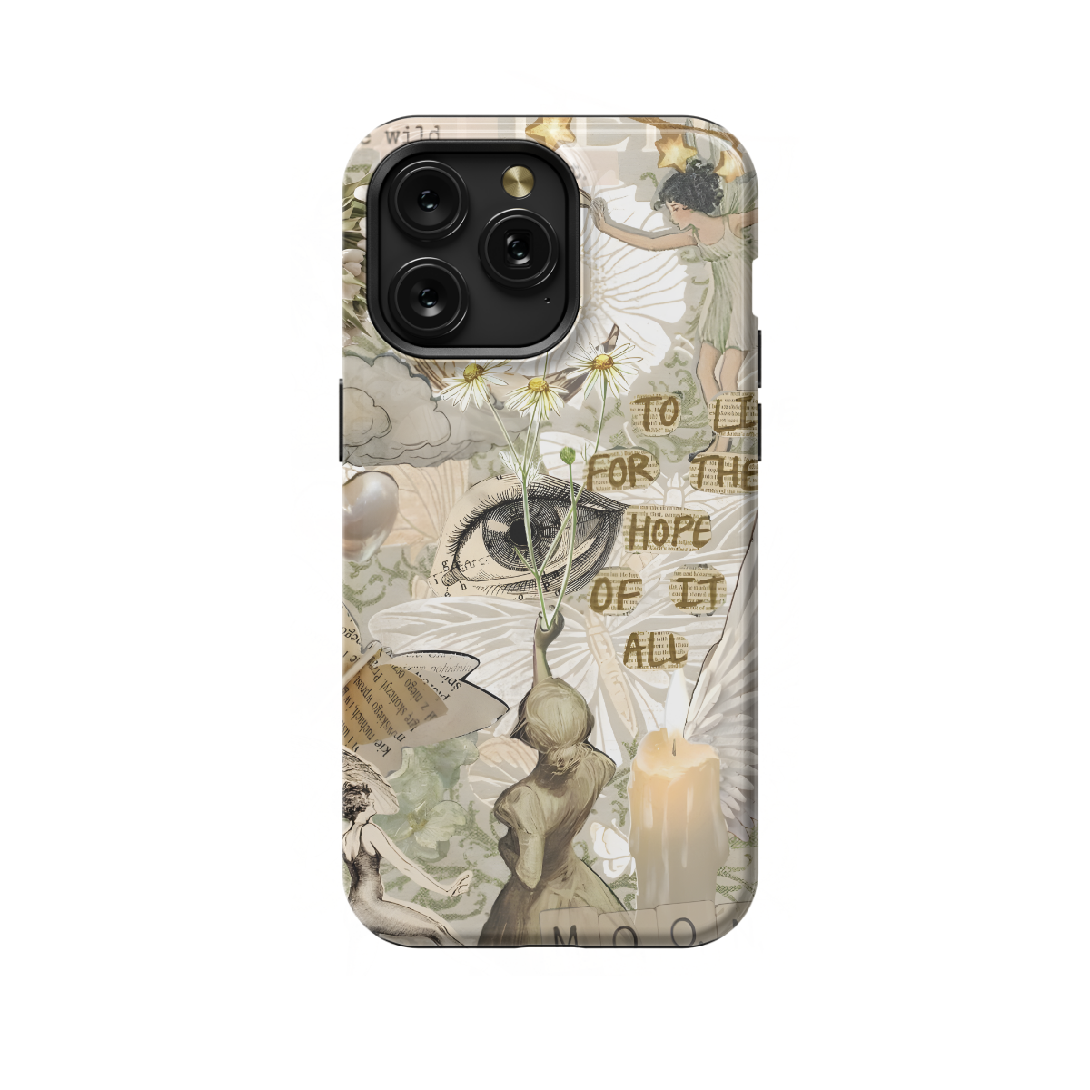 Fairycore Aesthetic Cottagecore Angel Collage Phone Case iPhone Samsung Cover Pixel 703