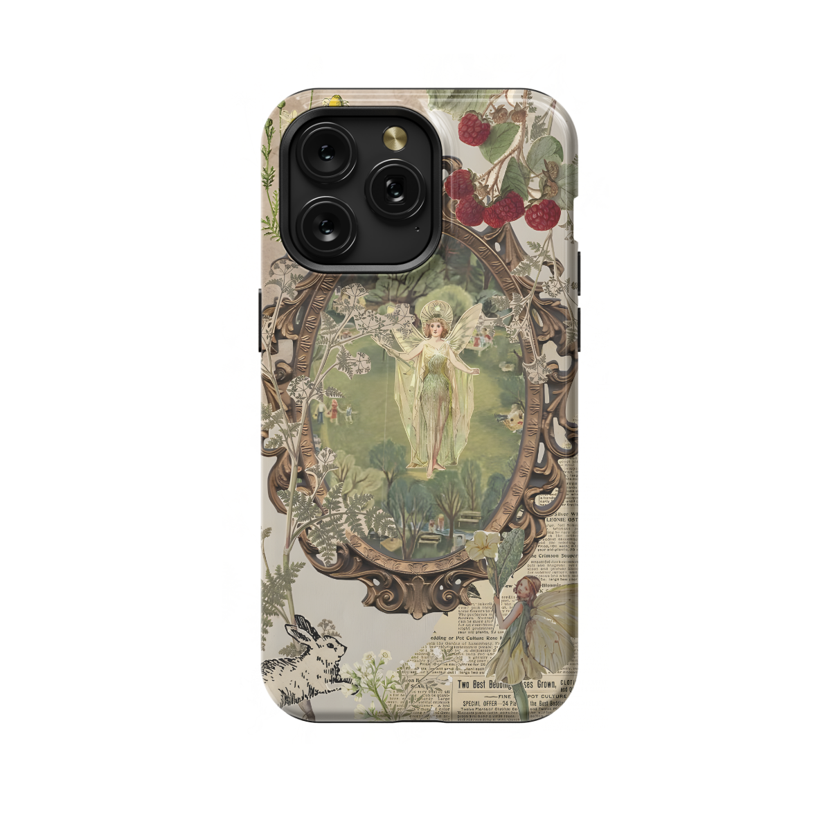 Fairycore Aesthetic Cottagecore Angel Collage Phone Case iPhone Samsung Cover Pixel 706