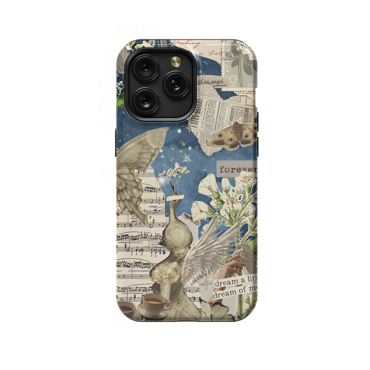 Fairycore Aesthetic Cottagecore Angel Collage Phone Case iPhone Samsung Cover Pixel 708