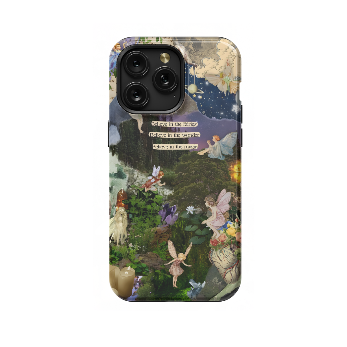 Fairycore Aesthetic Cottagecore Angel Collage Phone Case iPhone Samsung Cover Pixel 709