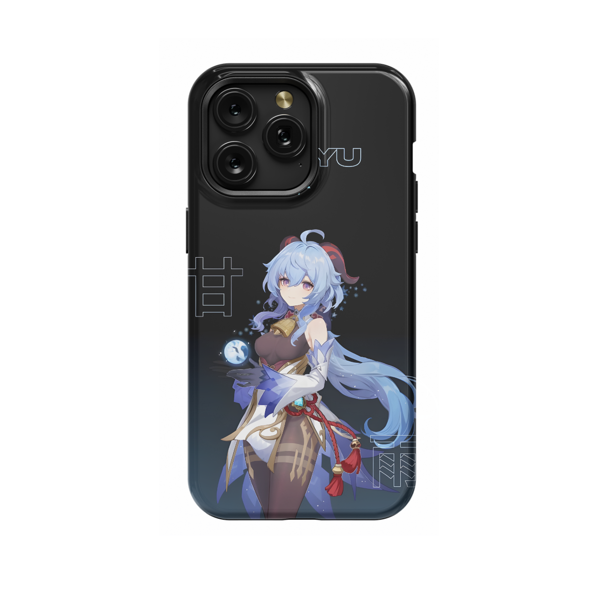 Ganyu Plenilune Gaze Phone Case iPhone Samsung Cover Pixel 710