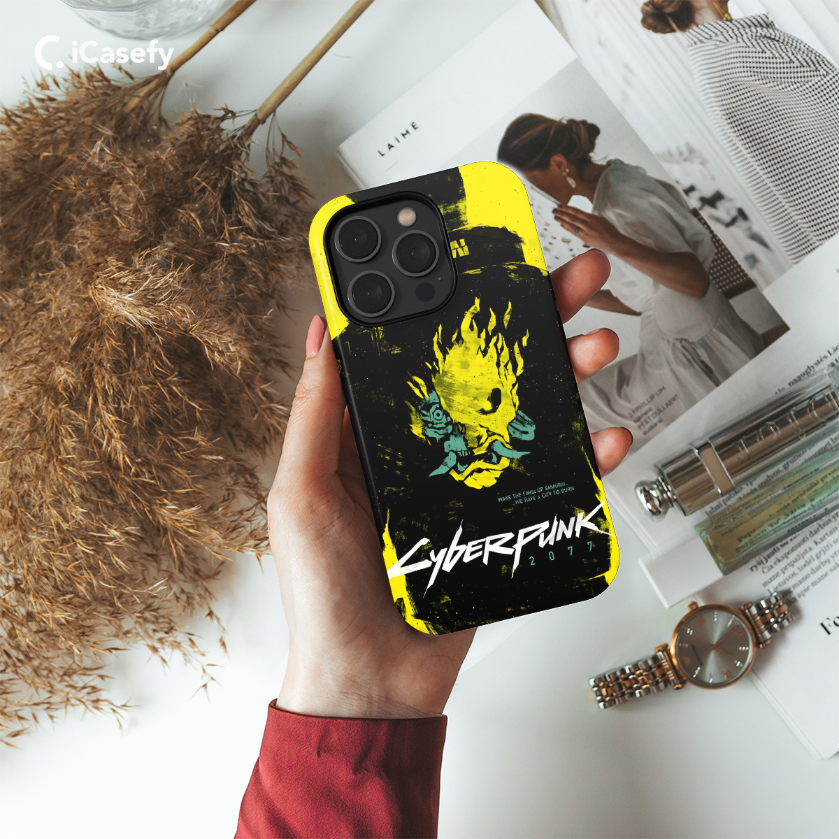 Cyberpunk 2077 Phone Case iPhone Samsung Cover Pixel 717