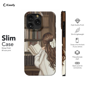 Book Lover Bookish Phone Case iPhone Samsung Pixel & More - iCasefy