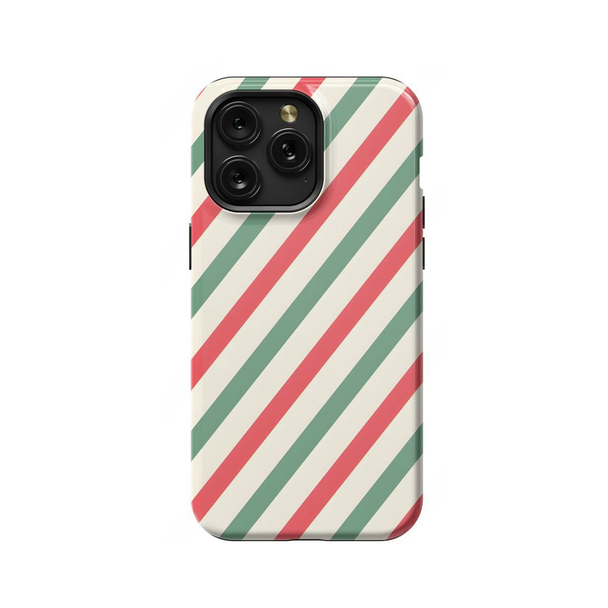 Christmas Stripe Lines Phone Case iPhone Samsung Pixel & More - iCasefy