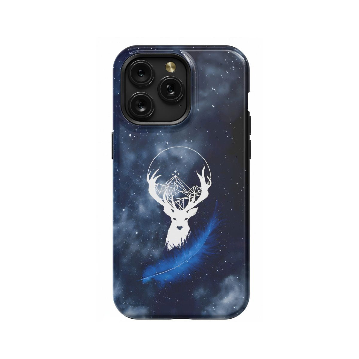 Circle Night Court Symbol Reindeer Feather Acotar Acomaf Velaris Mountain Night Phone Case iPhone Samsung Pixel & More - iCasefy