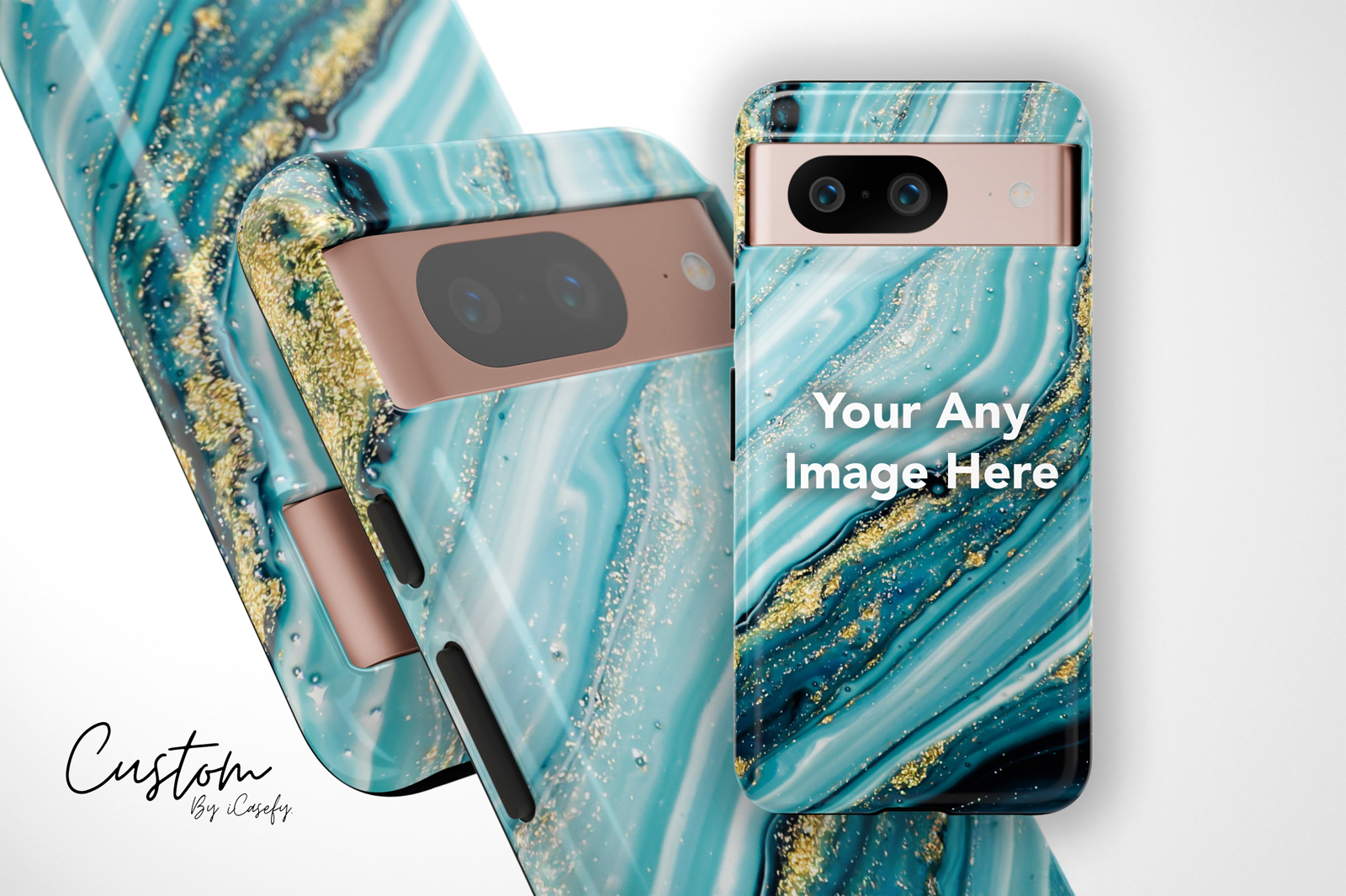 Custom Photo Google Pixel Case Personalise Picture Phone Gift Pixel 8 Pro Pixel 7 Pixel 7A Pixel 6 Pro Pixel 6a Pixel 5 Pixel 5a 5G XL - iCasefy