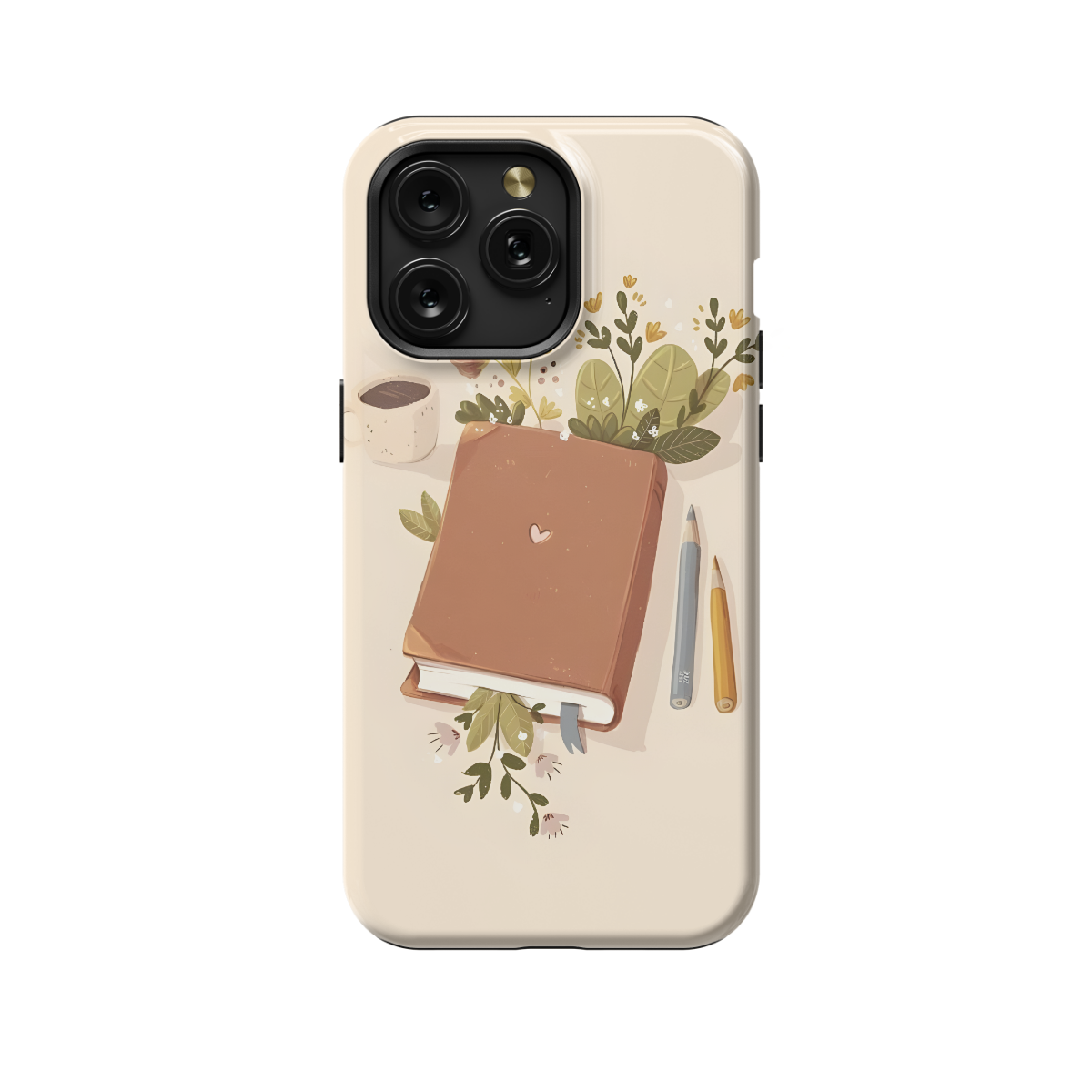 Minimalist Book Phone Case iPhone Samsung Pixel & More 414 - iCasefy