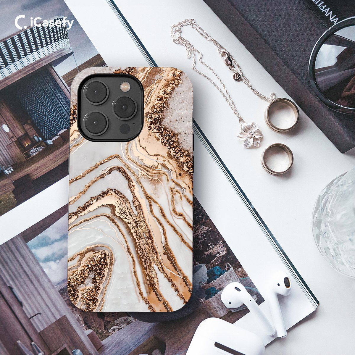 Safari Golden Phone Case iPhone Samsung Pixel & More - iCasefy