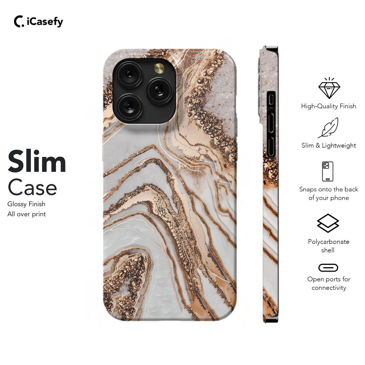 Safari Golden Phone Case iPhone Samsung Pixel & More - iCasefy