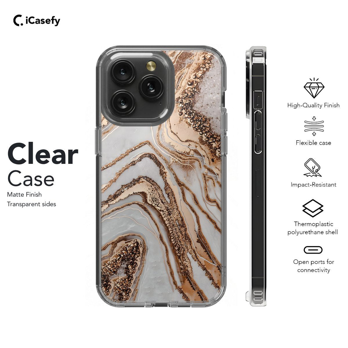 Safari Golden Phone Case iPhone Samsung Pixel & More - iCasefy