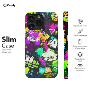 Splatoon Game Phone Case iPhone Samsung Pixel & More #84 - iCasefy