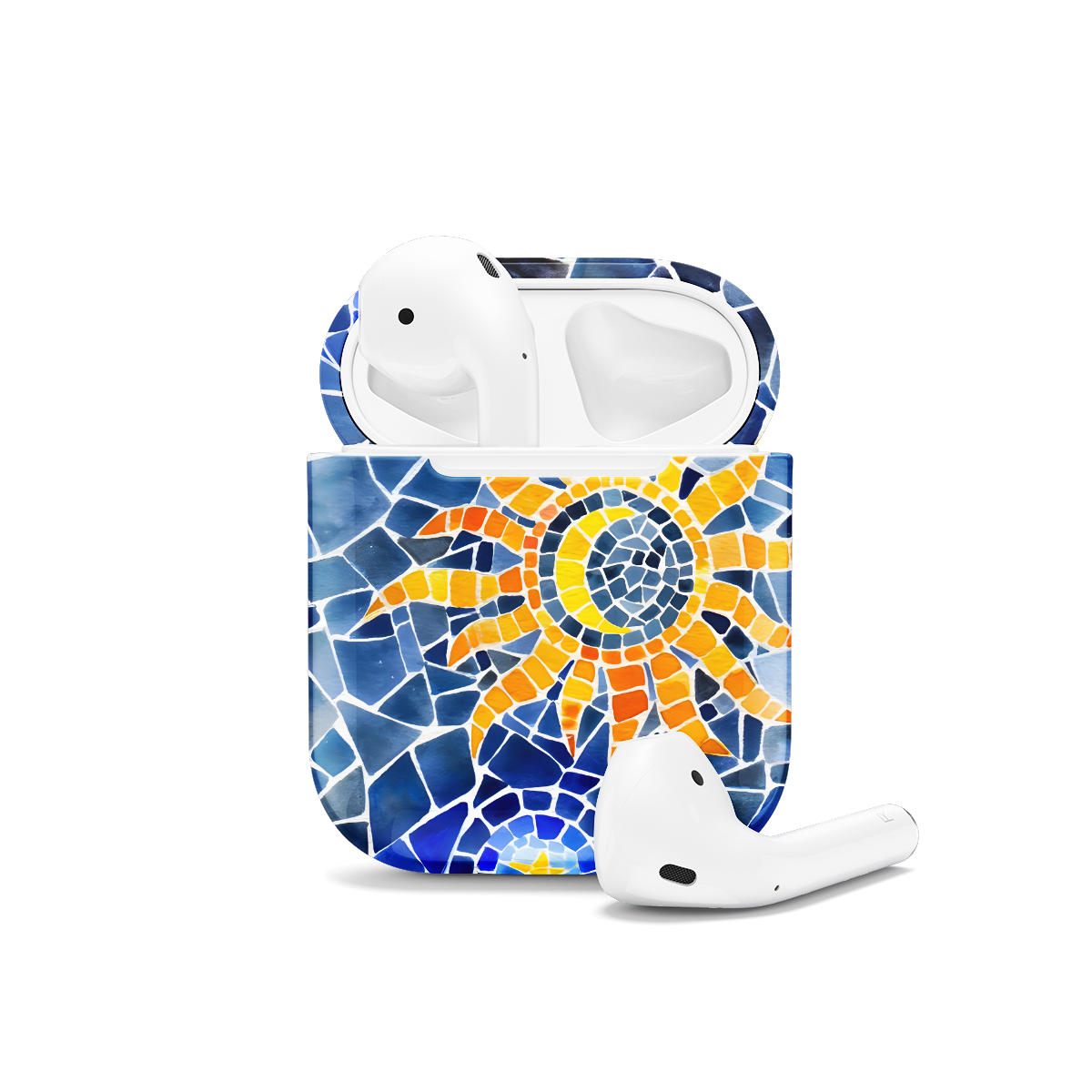 Mosaics AirPods Case AirPods Pro AirPods Pro 2 AirPods 3 AirPods 2 Glossy 1378