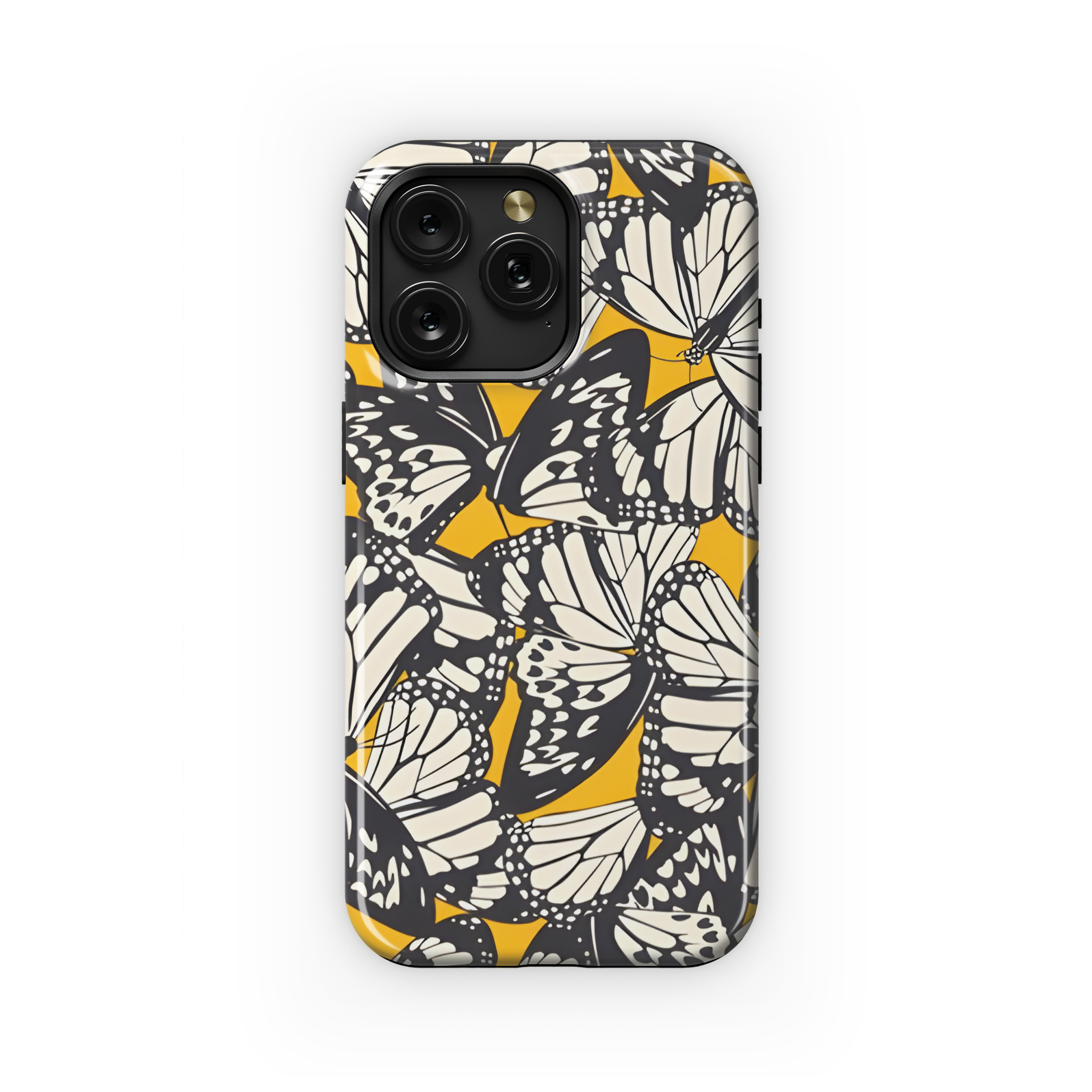 Abstract Butterfly Print Phone Case iPhone Samsung Cover Pixel 2378