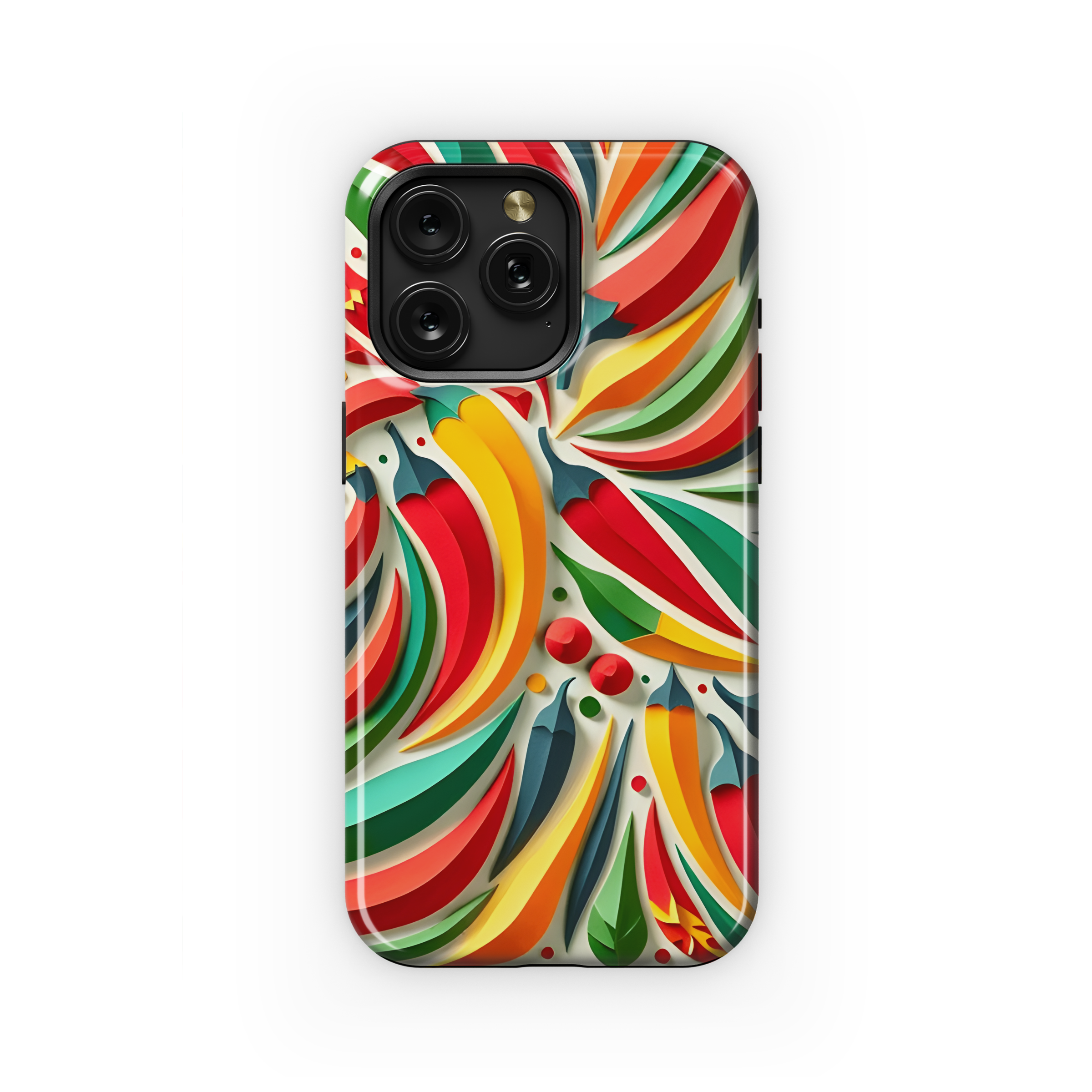 Abstract Chili Collage Phone Case iPhone Samsung Cover Pixel 2949