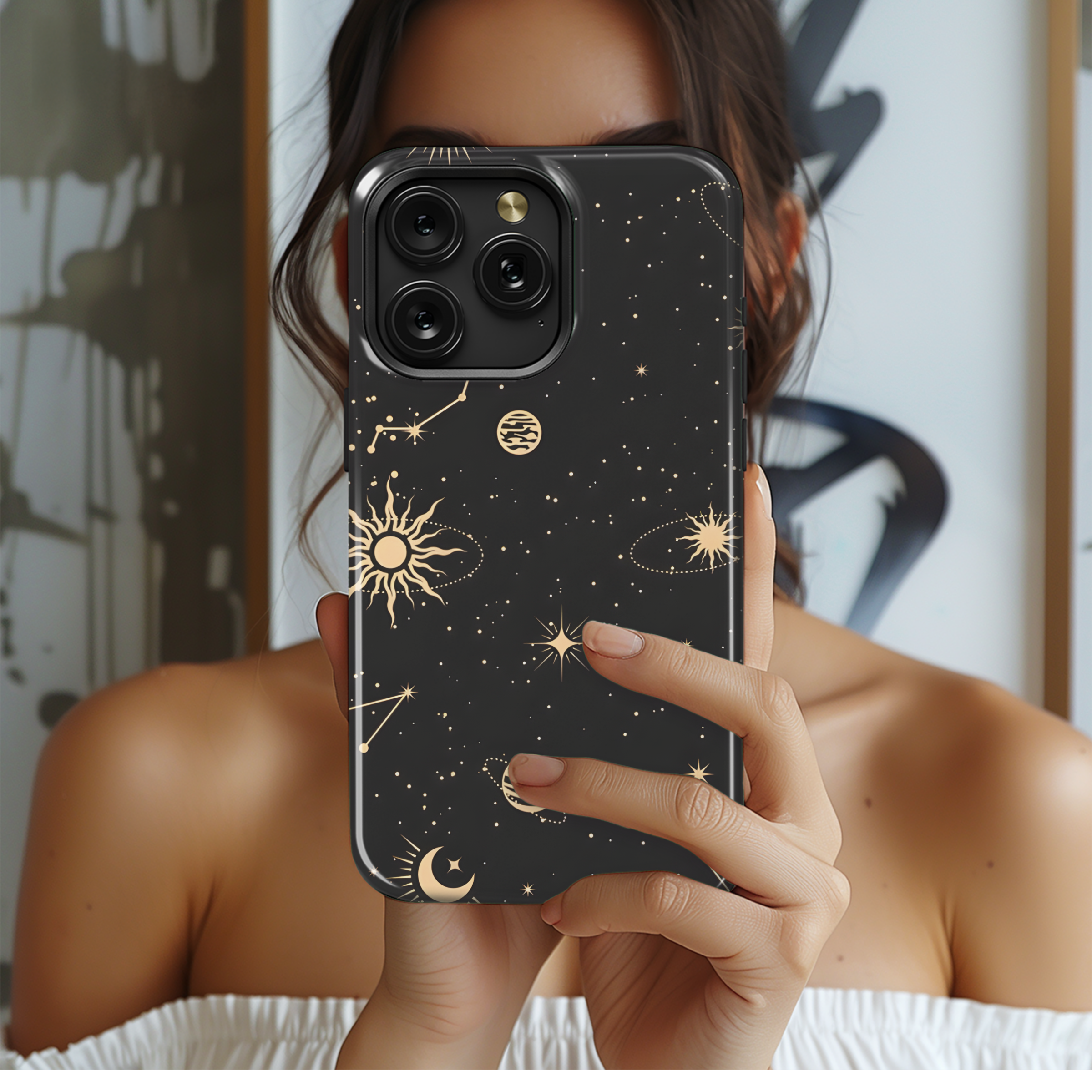 Abstract Esoteric Ornament Phone Case iPhone Samsung Cover Pixel 2732