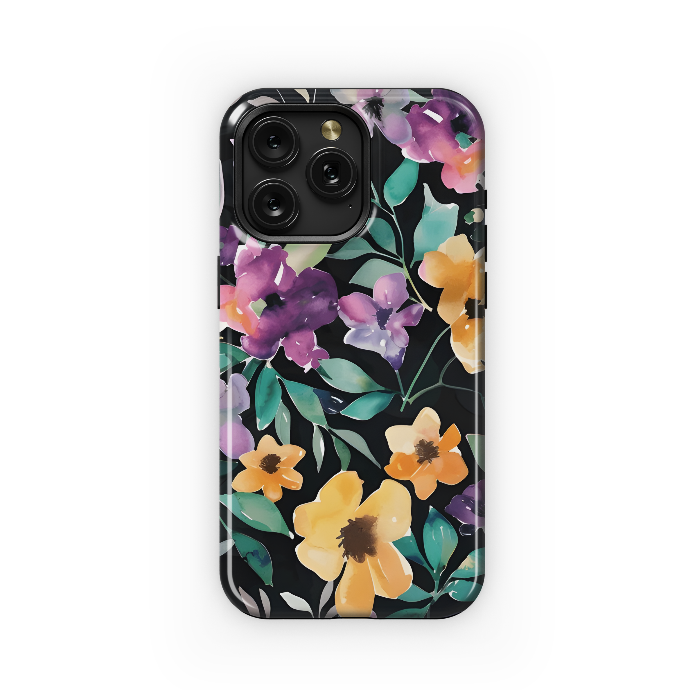 Abstract Floral Grunge Phone Case iPhone Samsung Cover Pixel 2352