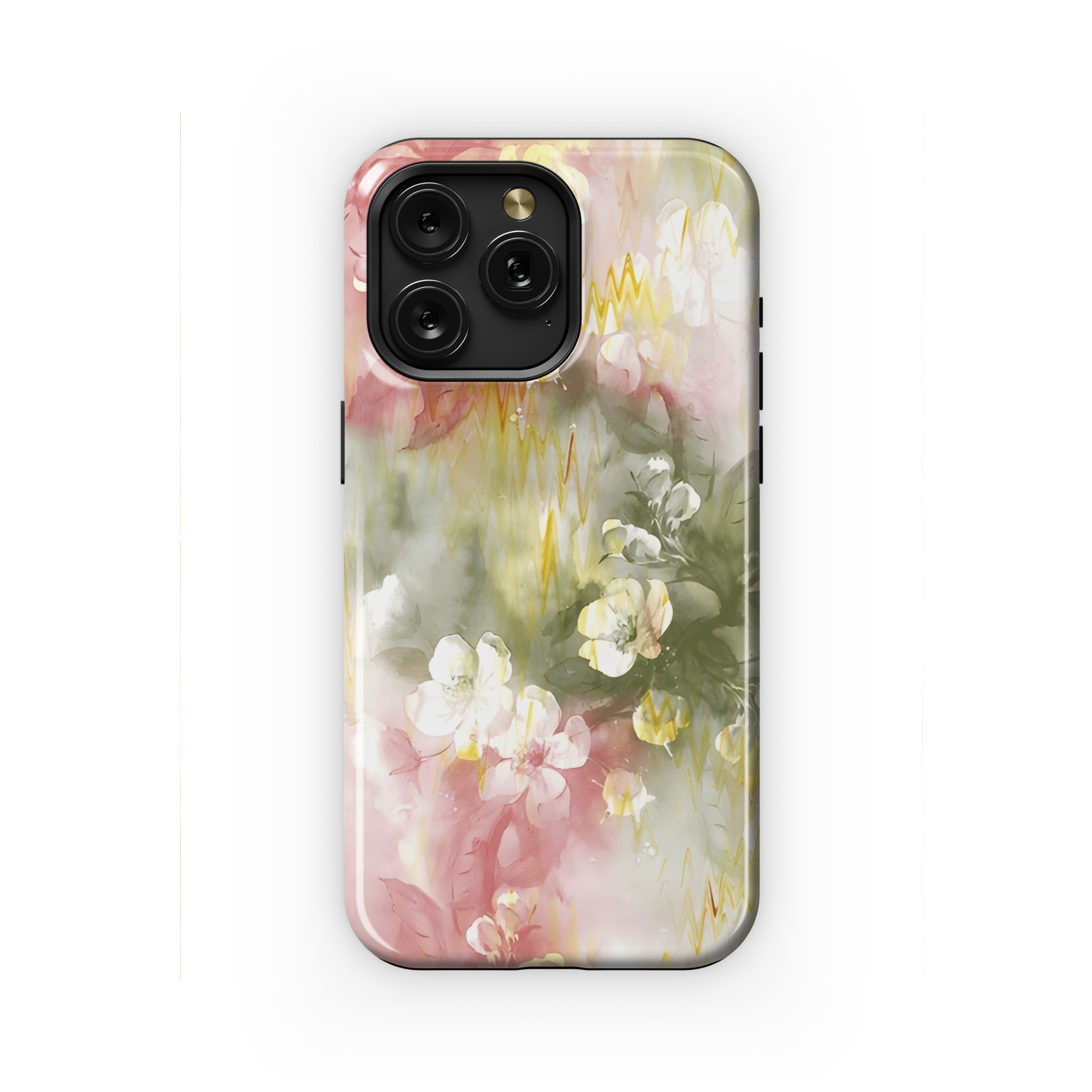 Abstract Hand Drawn Floral Pattern Phone Case iPhone Samsung Cover Pixel 2103