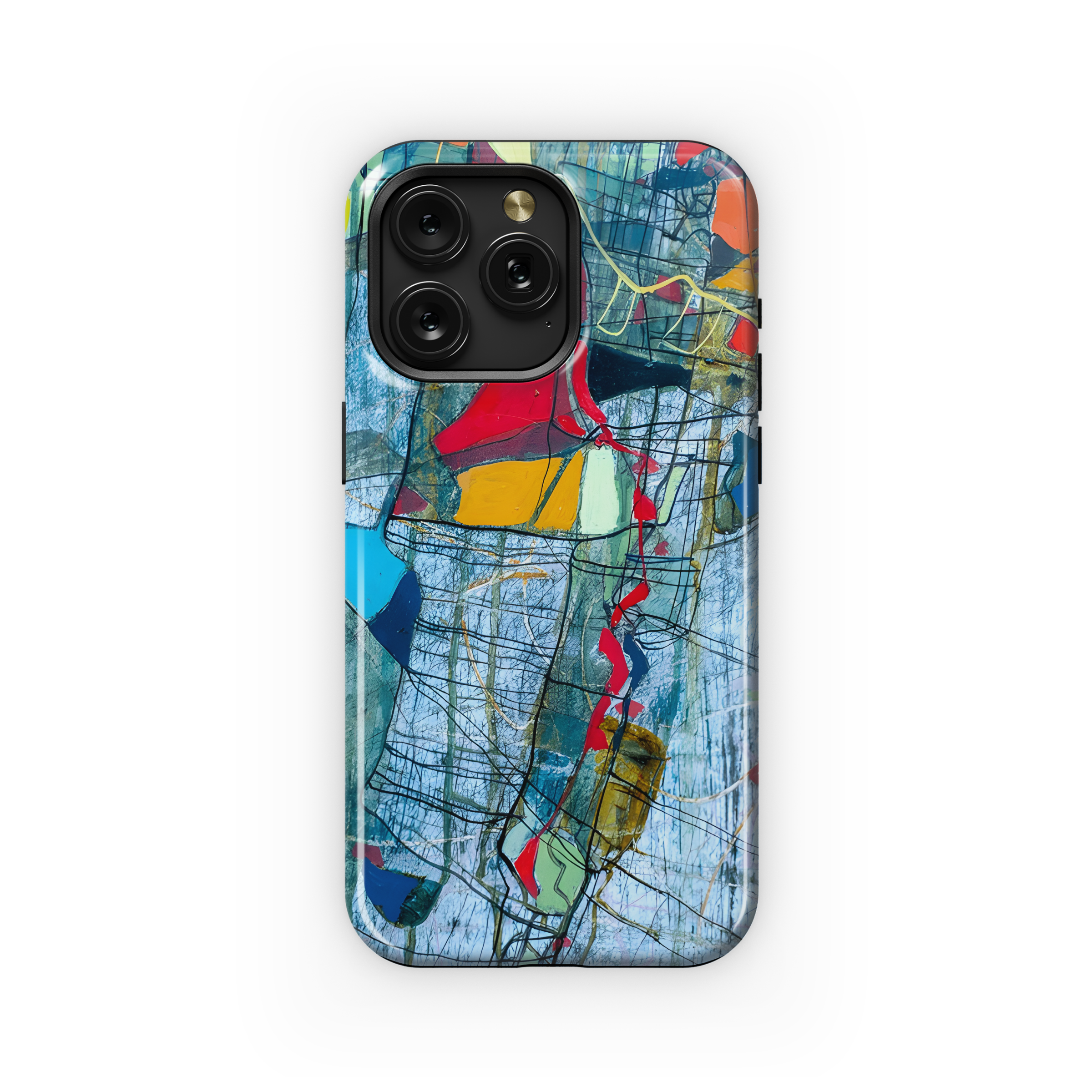 Abstract Oil Painting Phone Case iPhone Samsung Cover Pixel 2533