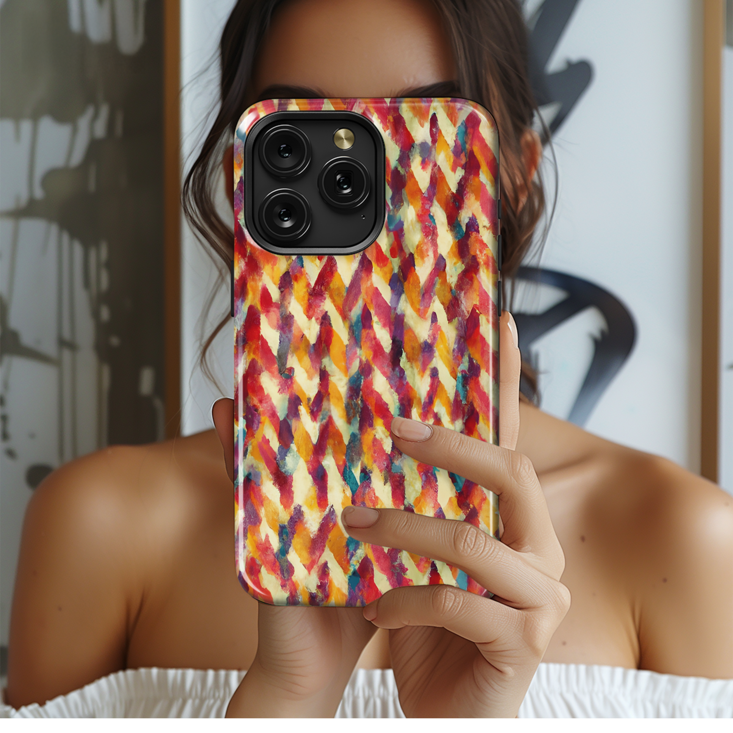 Abstract Phone Case iPhone Samsung Cover Pixel 3640