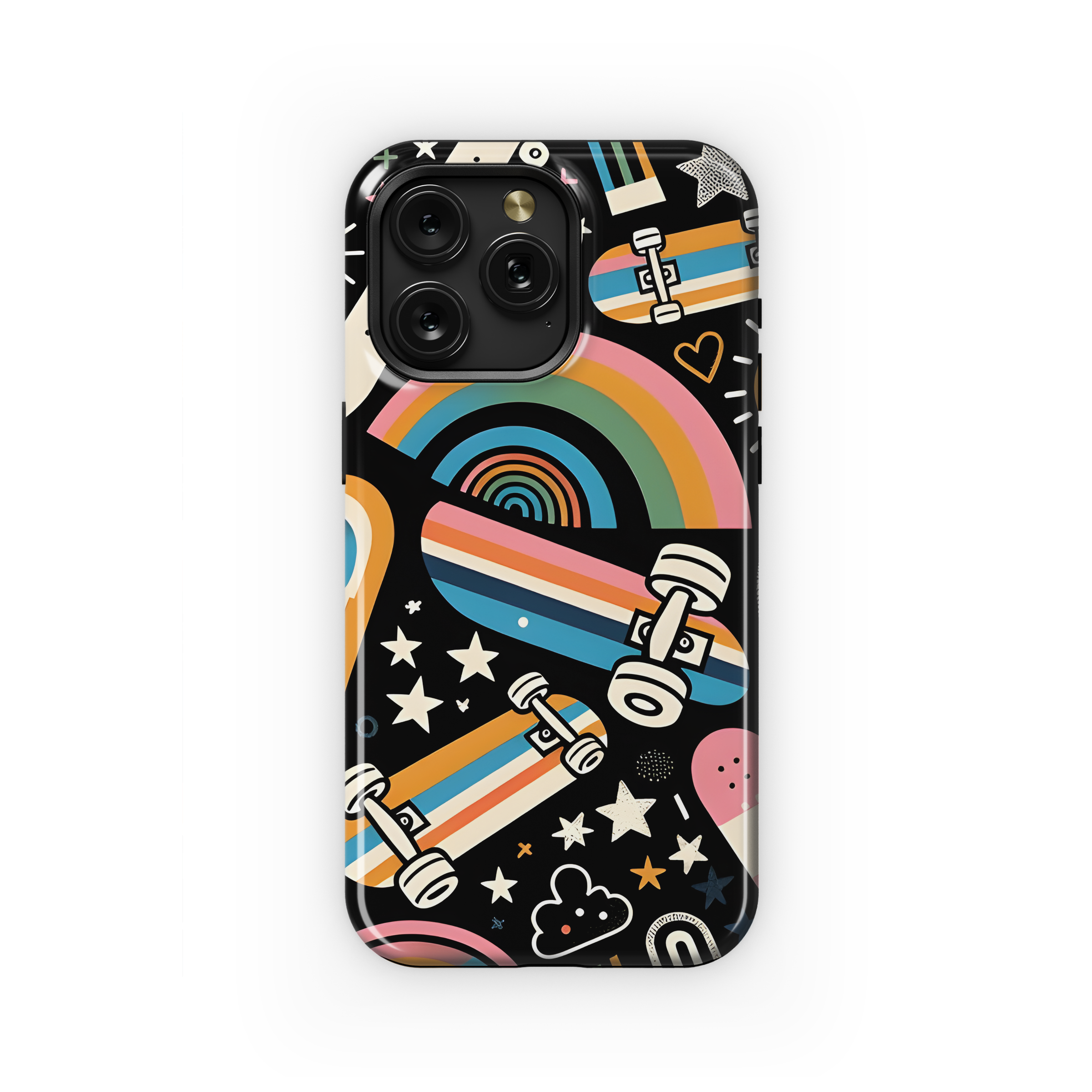 Abstract Skateboard Phone Case iPhone Samsung Cover Pixel 2869