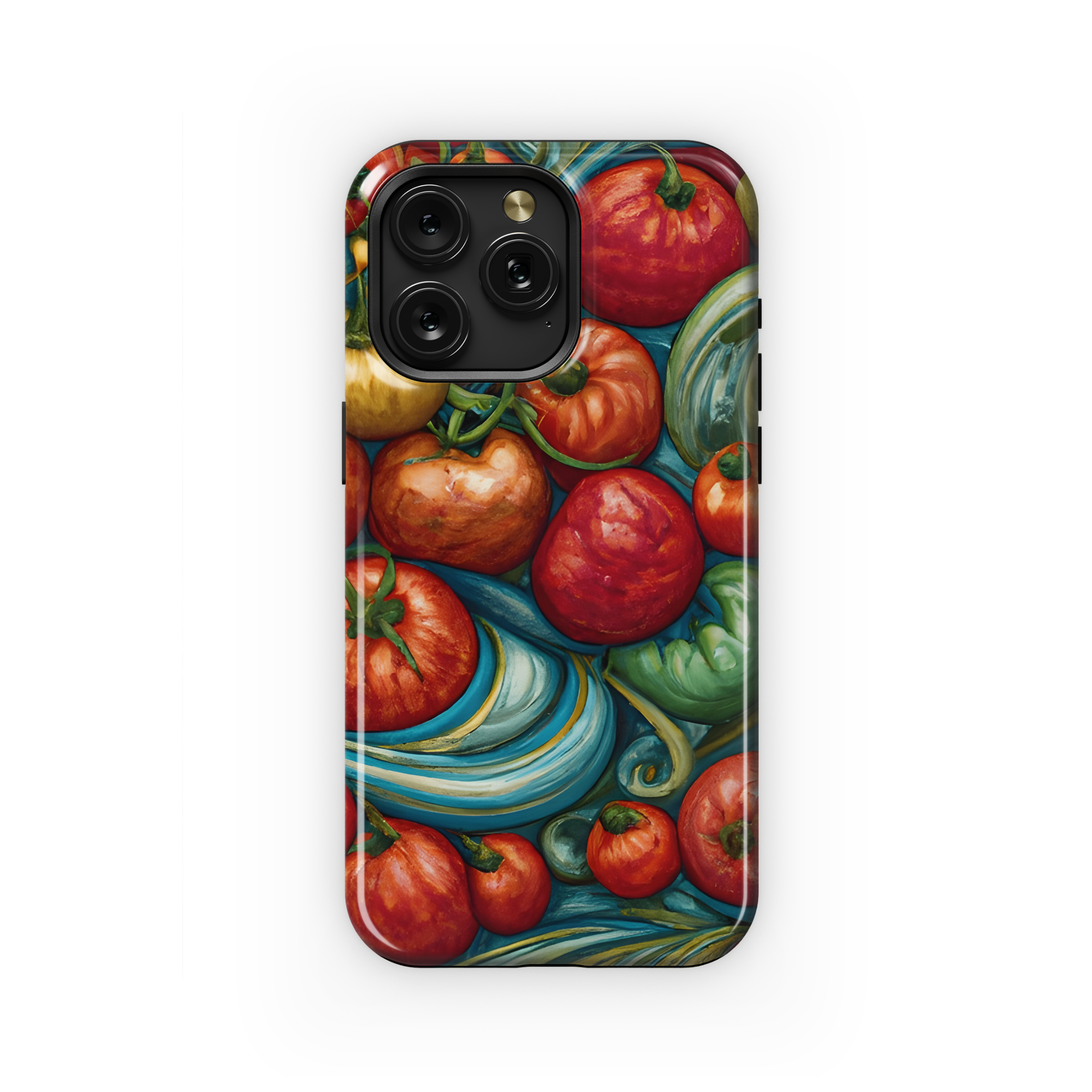 Abstract Tomato Phone Case iPhone Samsung Cover Pixel 3785