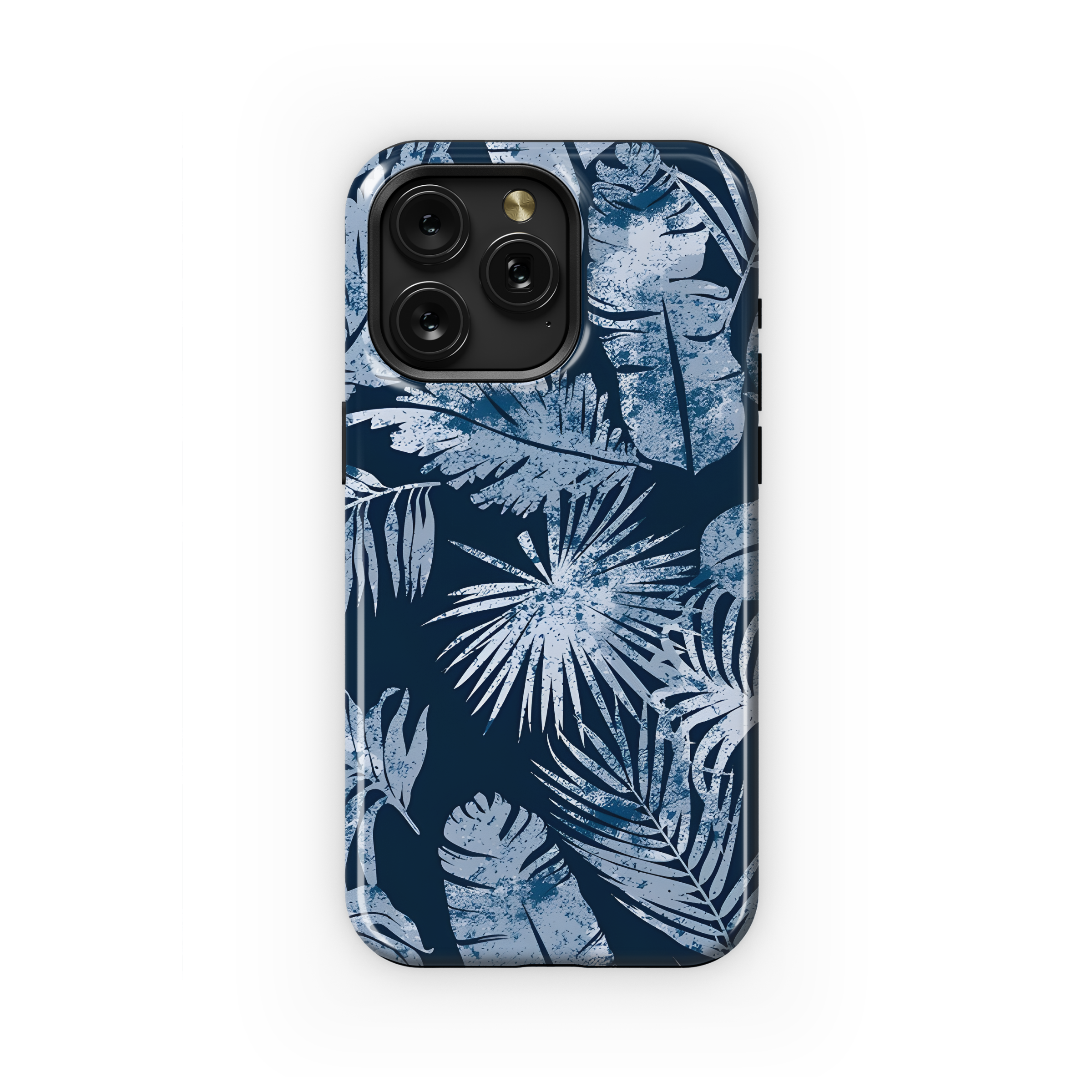 Abstract Tropical Leaves Grunge Phone Case iPhone Samsung Cover Pixel 2692