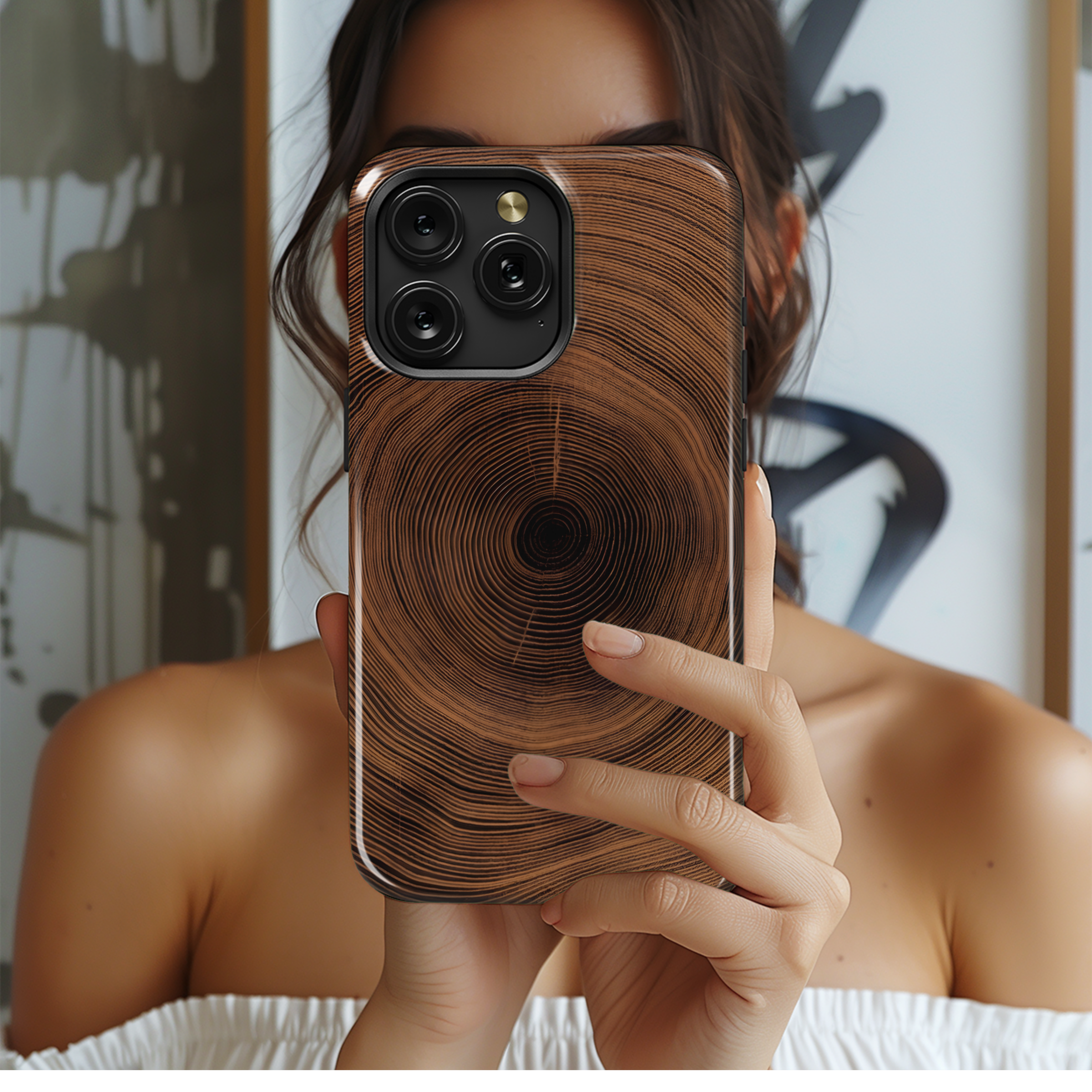 Aged Wooden Texture Phone Case iPhone Samsung Cover Pixel 2082