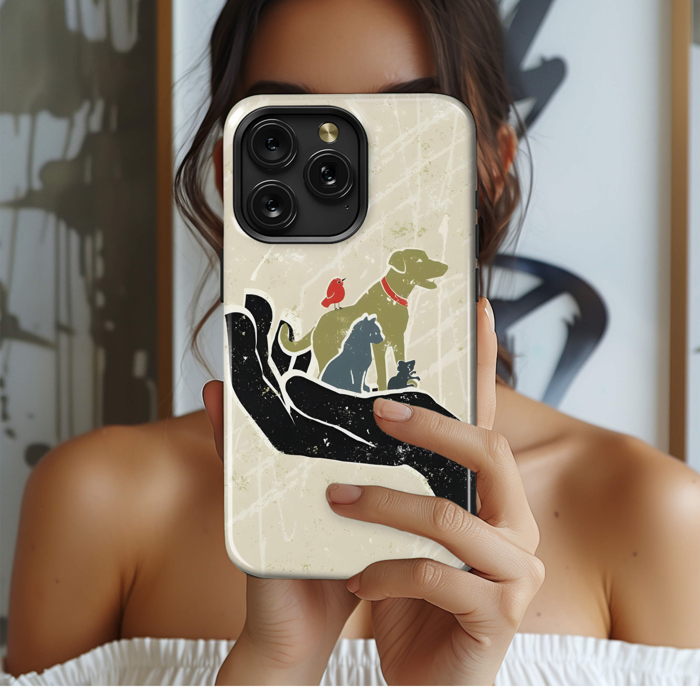 Animal Saver Phone Case iPhone Samsung Cover Pixel 2035