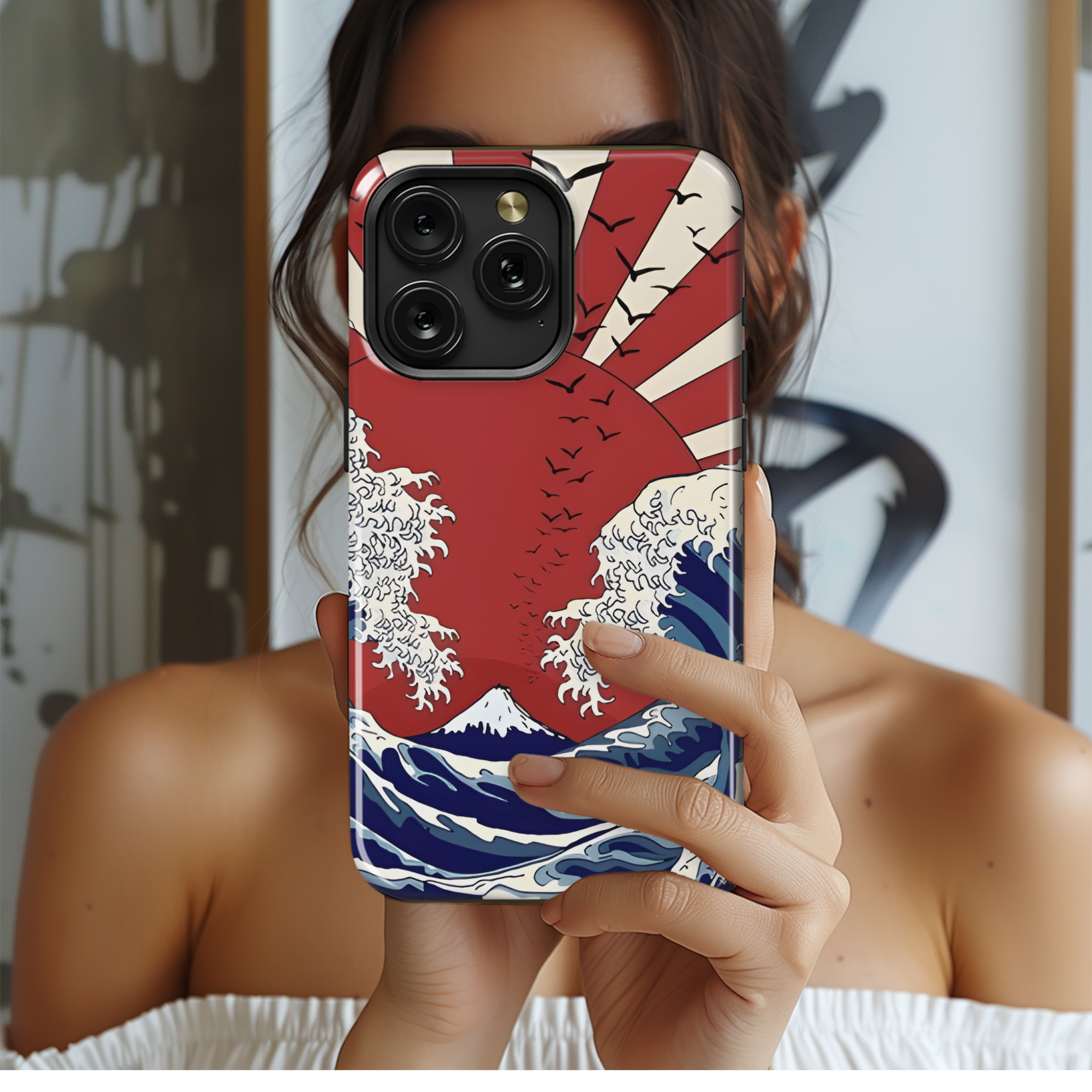 Asian Style Nautical Phone Case iPhone Samsung Cover Pixel 2222