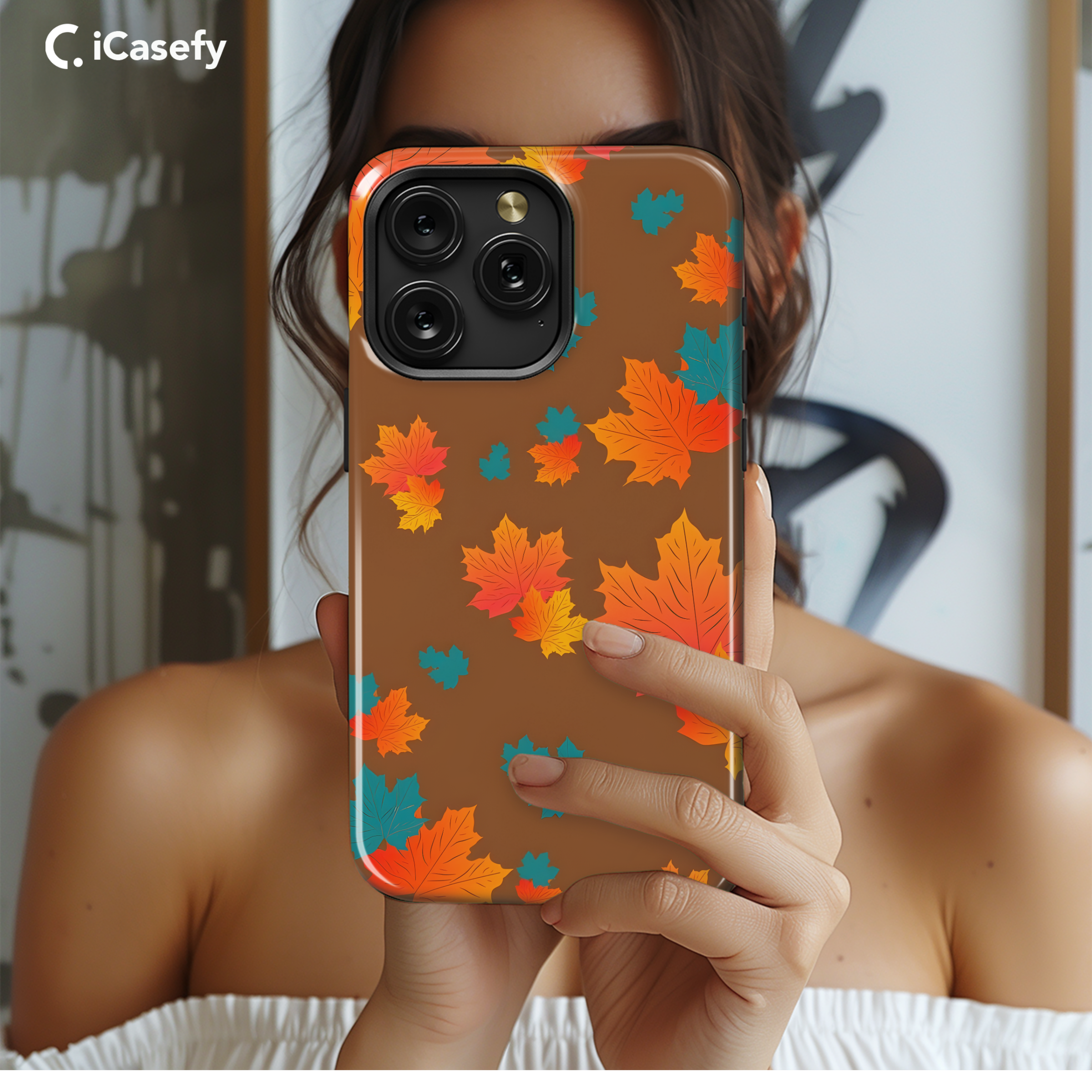 Autumn Brown Fall Phone Case iPhone Samsung Cover Pixel 1957