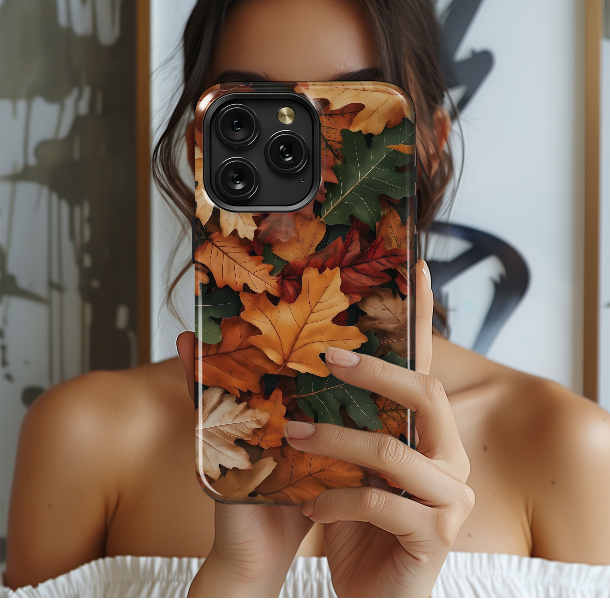 Autumn Fall Leaf Phone Case iPhone Samsung Cover Pixel 1989