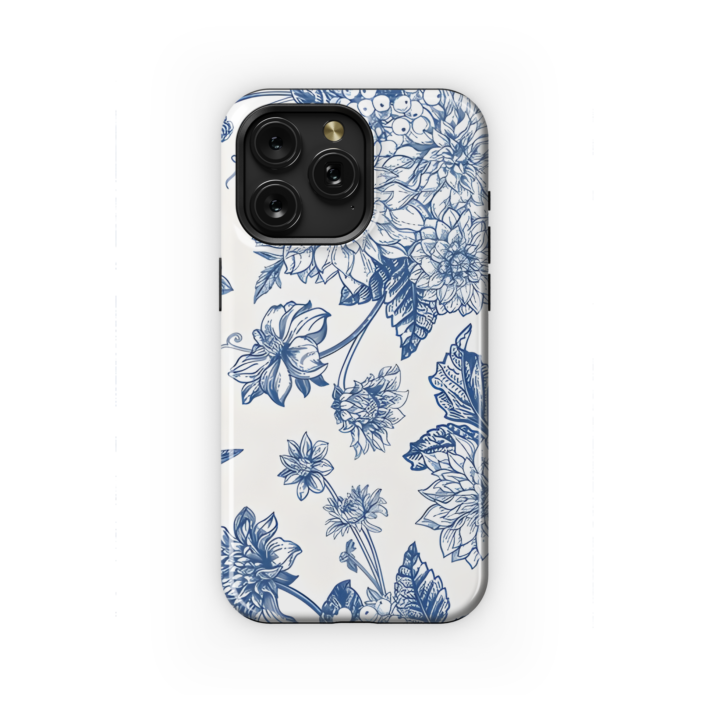 Autumn Floral Pattern with Flowers Phone Case iPhone Samsung Cover Pixel 2306